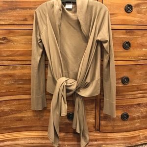 BCBG tan wrap